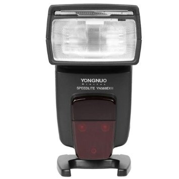 Yongnuo YN 568 EX II Speedlite Flash (TTL, HSS) for Canon - 1Dx, 1Ds, 1D series, 5DIII, 5DII, 5D, 6D, 7D, 700D/T5i, 650D/T4i, 600D/T3i, 550D/T2i, 500D/T1i, 450D/Xsi, 400D/Xti, 1100D, 1000D, 60D, 50D, 40D