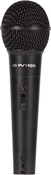 Peavey PVi 100 1/4 Dynamic Cardioid Microphone with 1/4 inch Cable