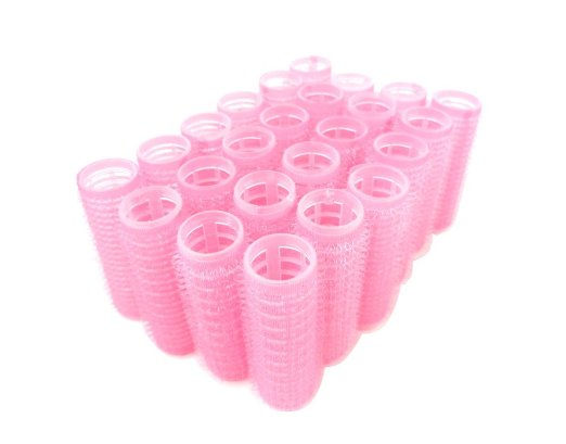 24pc x 20mm (7/8") Small Self Grip Velcro Hair Rollers Pro Salon Hairdressing Curlers