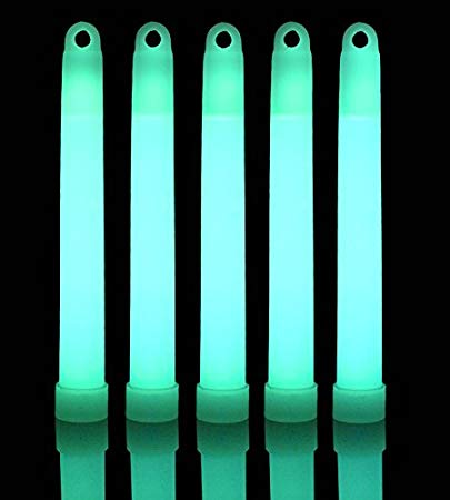 Lumistick 6quot Premium Glow Light Sticks Aqua Tube of 25