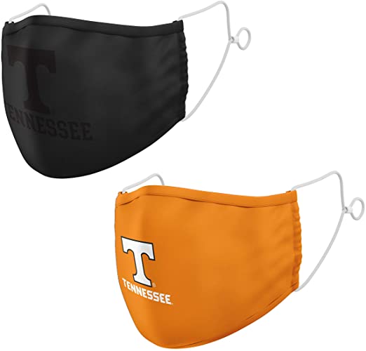 Top of the World NCAA Unisex Team Icon Face Mask 2-Pack