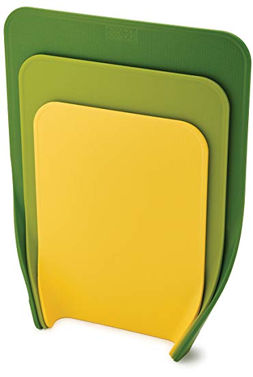 Joseph Joseph Nest Chop Chopping Boards, Plastic, Green, Set of 3