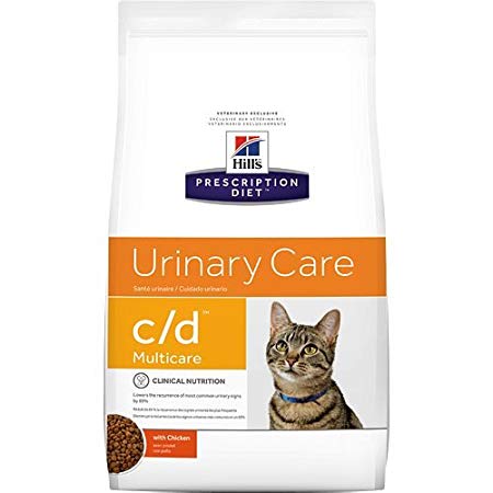 Hill's Prescription Diet c/d Multicare Urinary Care with Chicken Dry Cat Food 4 lb