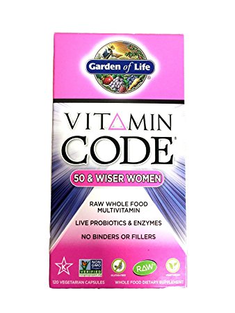 Vitamin Code 50 & Wiser Women Formula 120 VegiCapsules