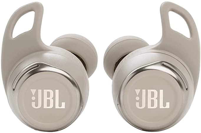 JBL Reflect Flow Pro Waterproof True Wireless Noise Canceling Active Sport Earbuds (White)