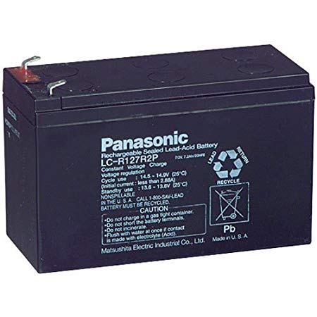 Panasonic 12V 7.2Ah Sealed Lead Acid Battery