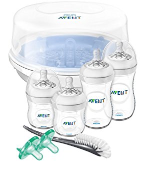 Philips Avent Natural Baby Bottle Essentials Gift Set, SCD208/01