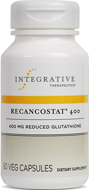 Integrative Therapeutics - Recancostat 400 - 400 mg Reduced Glutathione - 60 Capsules