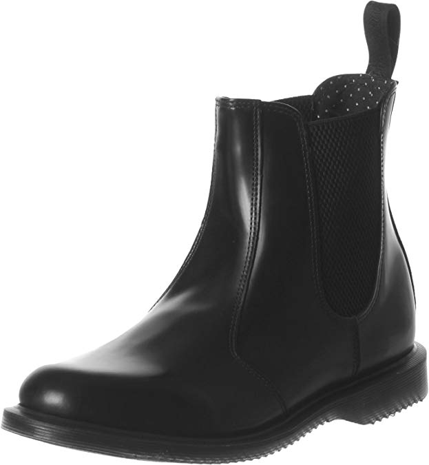 Dr. Martens Women's Flora Leather Pull On Boots