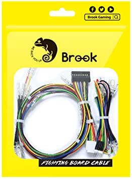 Brook Fighting Board Cable 20-pin Button Joystick Harness DIY Builds