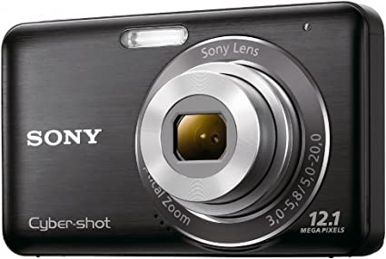 Sony DSC-W310 12.1MP Digital Camera with 4x Wide Angle Zoom with Digital Steady Shot Image Stabilization and 2.7 inch LCD (Black) (OLD MODEL)