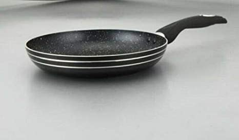 Granite Marble Coated Non Stick Frying Pan for Gas, Electric & Induction Hob (28 cm)