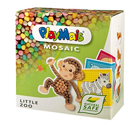 PlayMais 80.160180 Play Corn, Mosaic Little Zoo