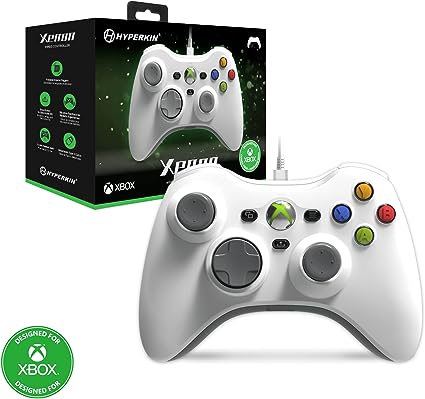 Hyperkin Xenon Wired Controller (White) For Xbox Series X|S/Xbox One/Windows 10|11