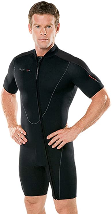 Henderson Thermoprene Men's 3mm Shorty Wetsuit Springsuit Front Zip