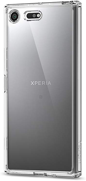 Spigen [Ultra Hybrid] [Crystal Clear] Case for Xperia XZ Premium, Air Cushion Technology Hybrid Drop Protection for Sony Xperia XZ Premium (2017) - G10CS21969