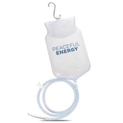 Peaceful Energy - Premium Reusable Silicone Enema Bag