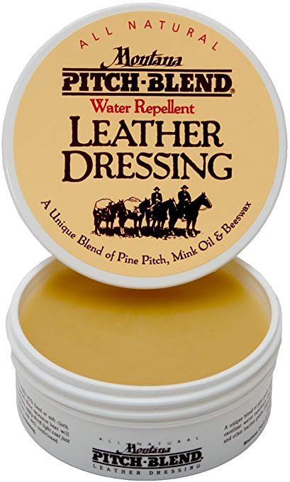 Montana Pitch-Blend All Natural Leather Dressing 4oz Jar