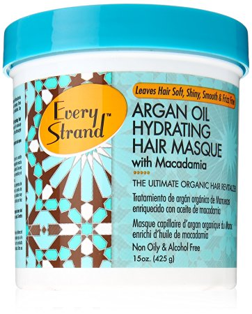 Every Strand Argan Oil Hydrate Hair Masque, 15 Ounce
