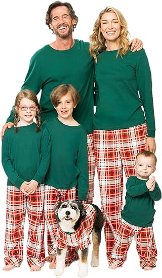 PajamaGram Christmas Pajamas For Family - Family Christmas PJs Matching Sets