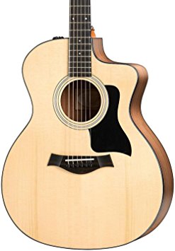 Taylor 114ce 100 Series Acoustic Guitar, Sapele, Grand Auditorium, Cutaway, ES-T