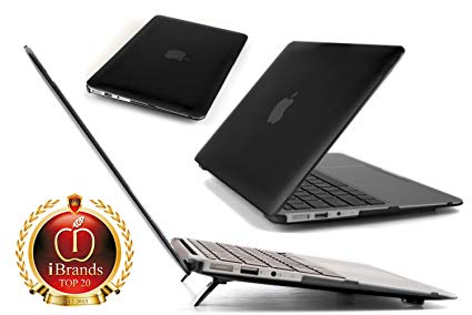 iPearl mCover Hard Shell Cover Case For 11.6-inch Apple MacBook Air A1370 & A1465 - BLACK