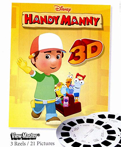 ViewMaster 3D Reels - Handy Manny 3-pack Set