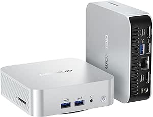 GEEKOM A7 Mini PC, AMD Ryzen 9 7940HS Mini PC Windows 11 Pro (8 Core 16 Threads, up to 5.2GHz) 32 GB DDR5 2TB PCIe Gen4 SSD Mini Computer | AMD Radeon 780M | BT5.2 | Wi-Fi 6E | USB4 | 8K