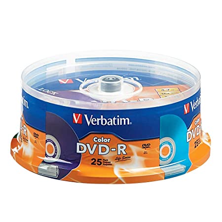 Verbatim - 16x DVD-R Discs (25-Pack) - Multi