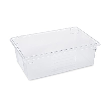 Rubbermaid Commercial Products FG330000CLR 12-1/2-Gallon Food/Tote Box