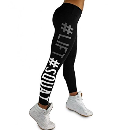 Gillberry Women's Workout Leggings Fitness Sports Running Yoga Athletic Pants