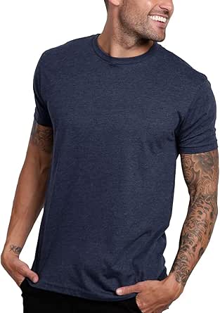 INTO THE AM Mens T Shirt - Short Sleeve Crew Neck Soft Fitted Tees S - 4XL Fresh Classic Tshirts