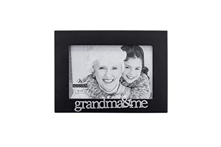 Malden International Designs Grandma and Me Expressions Picture Frame, 4x6, Black