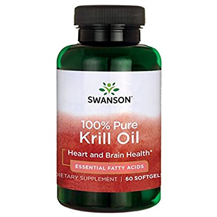 100% Pure Krill Oil 500 mg 60 Sgels