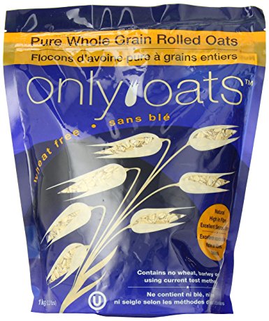 Only Oats Pure Whole Grain Rolled Oats, 1Kg