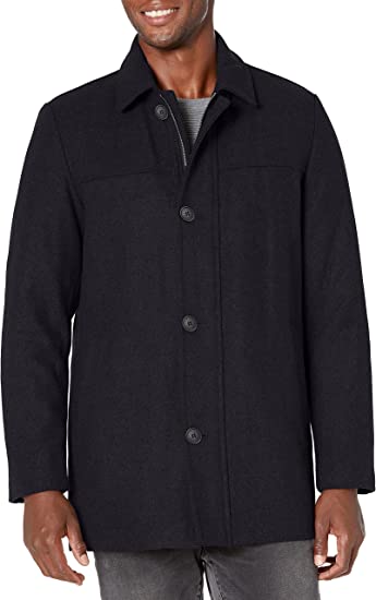 Dockers Men's Weston Wool Blend Scarf Coat