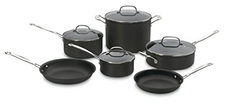 Cuisinart 66-10 Chef's Classic Nonstick Hard-Anodized 10-Piece Cookware Set