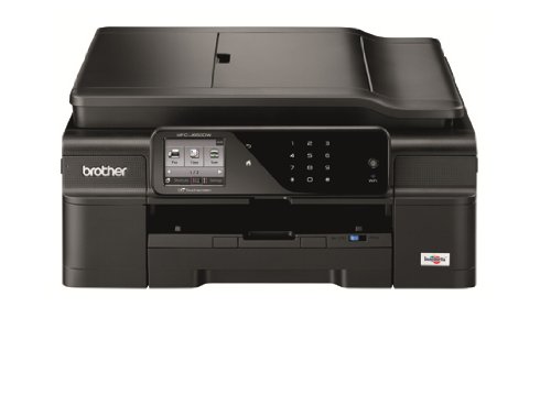 Brother Printer MFCJ650DW Wireless Color Printer with Scanner, Copier and Fax