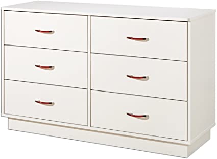 South Shore Furniture Logik Collection, Double Dresser, Pure White