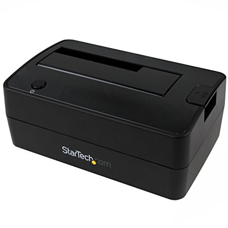 StarTech.com USB 3.1 (10Gbps) Single-Bay Dock for 2.5"/3.5" SATA SSD/HDDs - Supports SATA I, II, III and UASP - Top-loading design