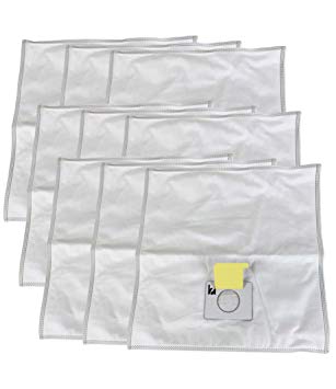 Think Crucial 9 Kenmore Type C Allergen Filtration HEPA Style Cloth Vacuum Bags Designed To Fit Kenmore Canister Type C, 5055, 50557, 50558 & Panasonic Type C-5 Vacuum Cleaners