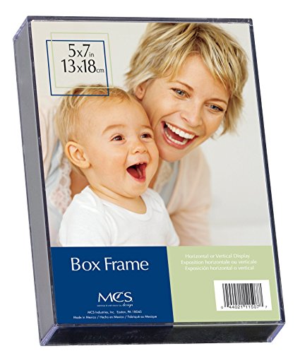 MCS Clear Box Frame, 5 by 7-Inch (11507)