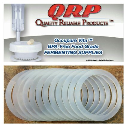 QRP REGULAR OR WIDE MOUTH SEALS Mason Jar Plastic Cap Reusable Silicone Food Grade Bulk Quantities Available (12 WIDE MOUTH)