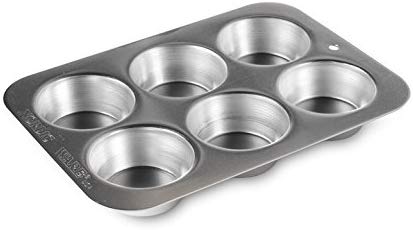 Nordic Ware 42990 Naturals Ovenware Compact Muffin Pan, Silver