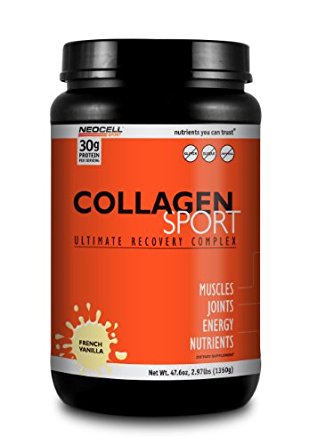 Neocell Collagen Sport Whey Protein, French Vanilla, 47.6 Ounce