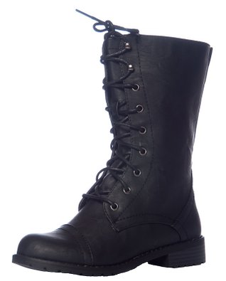 Lug 11 Womens Military Lace up Combat Boot