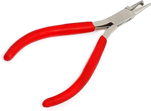 DDP Professional Split ring pliers jewelry making beading crafts tool Red Handle