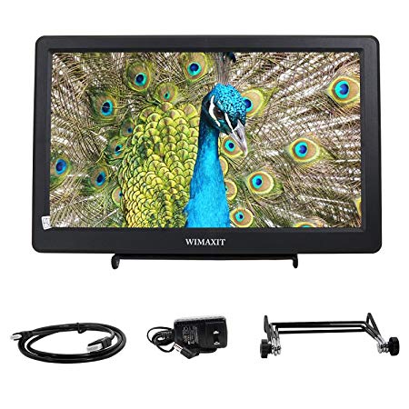 WIMAXIT 10.1 inch HDMI VGA Full HD IPS 1920x1080 Resolution Monitor PC,Camera,CCTV Surveillance Monitors