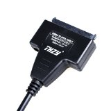 THZY USB 20 to Sata Converter Adapter Cable with a 25 Inch Hard Drive HDD Case