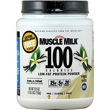 CytoSport Muscle Milk 100 Calorie Vanilla 1.65 lbs